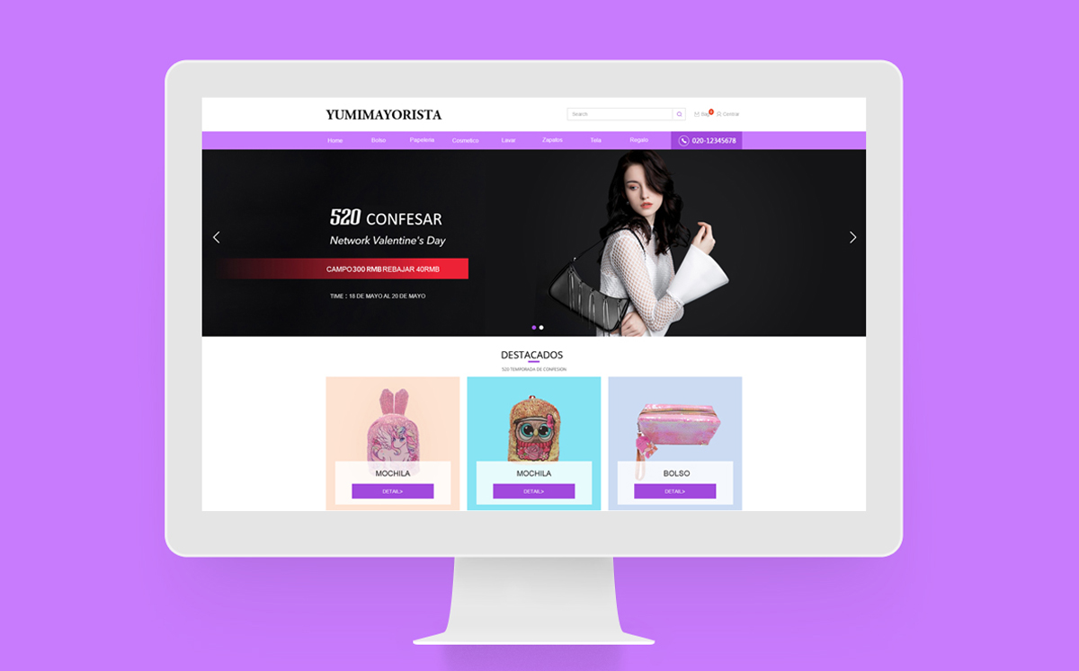 阿根廷YUMIMAYORISTA外貿(mào)商城系統(tǒng)